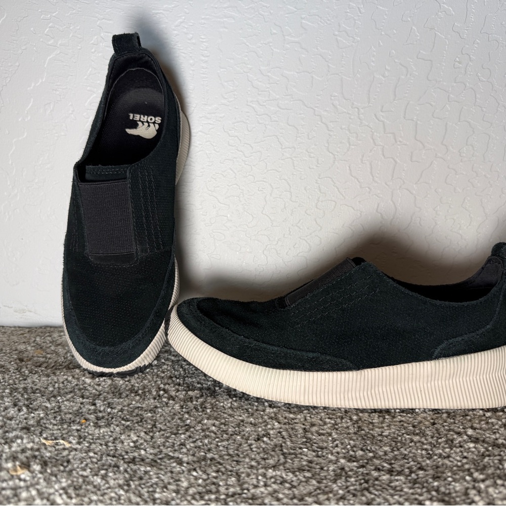 Sorel Black Out N About Slip-On women’s Shoes